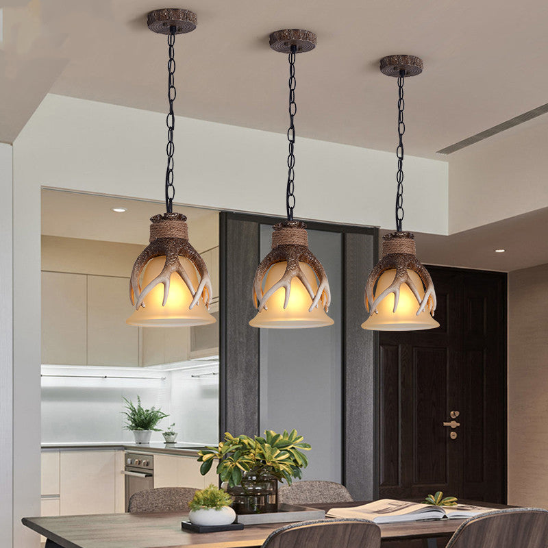 Silva lampa wisząca LED czarne szkło bar/jadalnia/salon