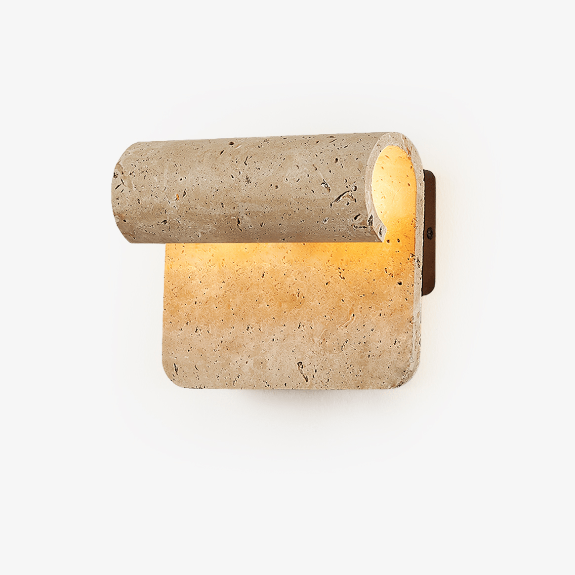 Vaelan Travertine Arc kinkiet