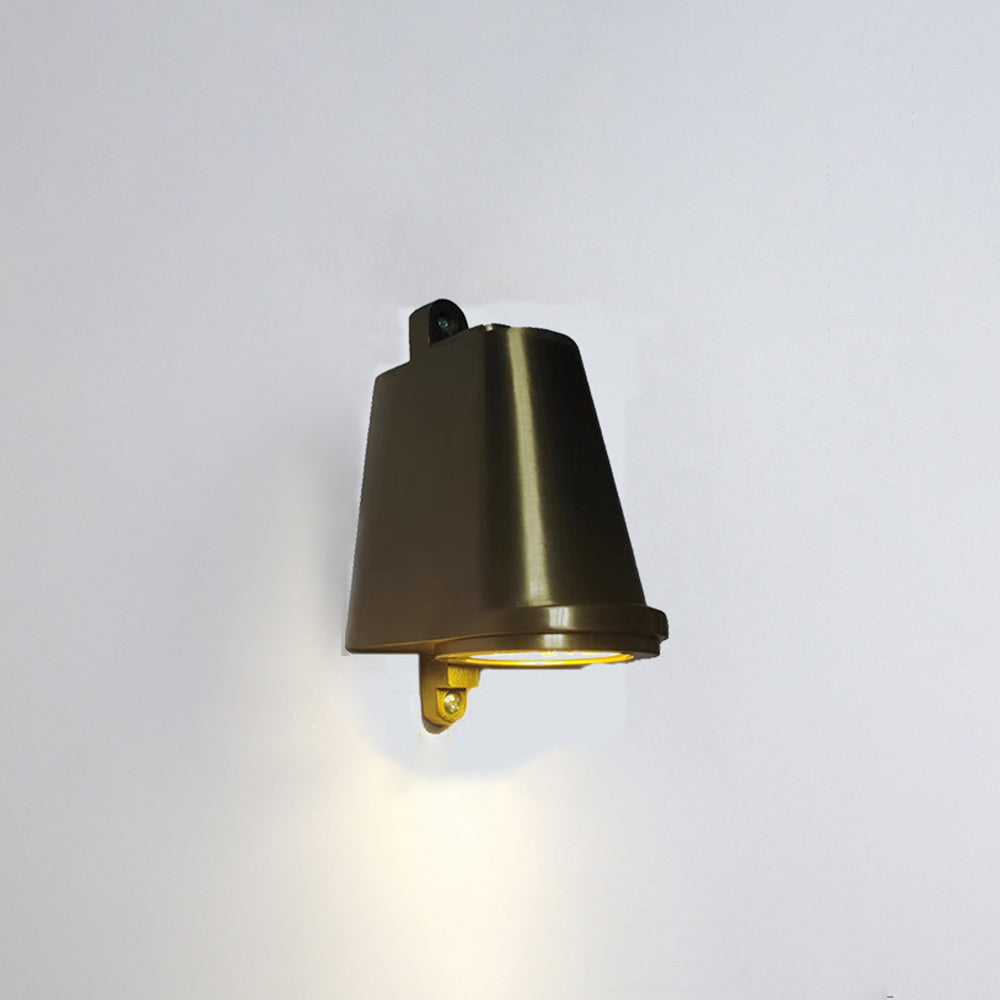 Ray Industrial Metal Bell Shaped wewnętrzny kinkiet, czarny/szary/miedziany/aluminiowy