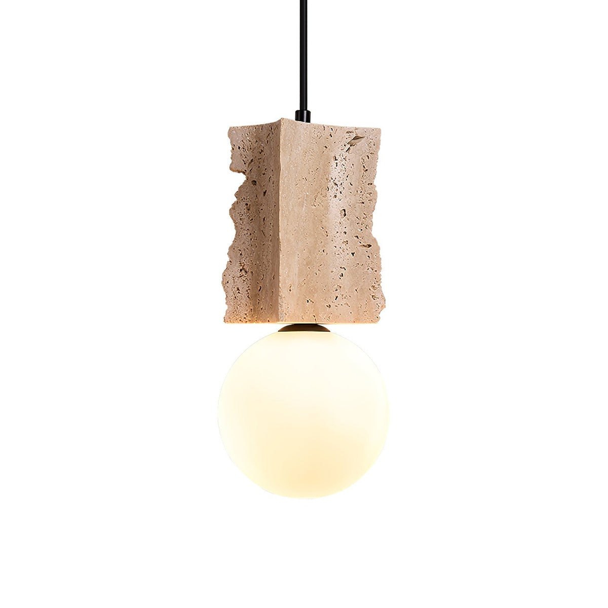Travertine Raw Edge lampa wisząca