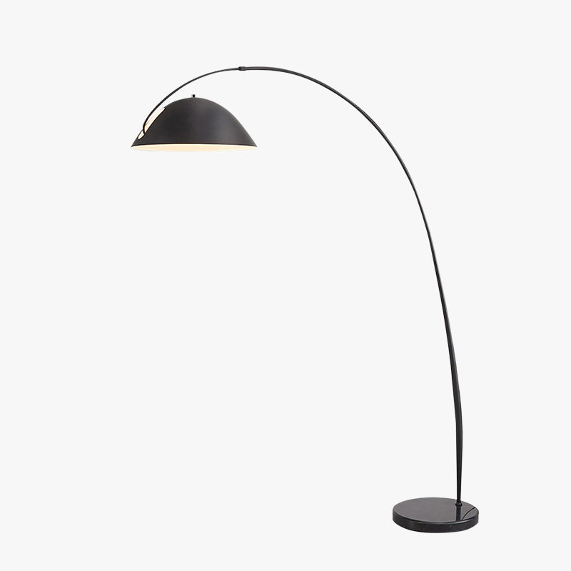 Avi Modrn lampa stojąca z metalu w kolorze czarnym