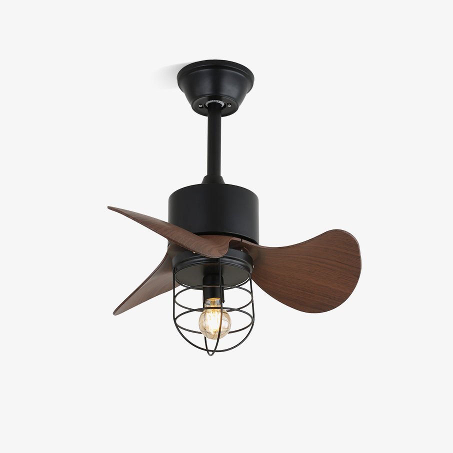 Daxon sufitowa lampa wentylatorowa w stylu industrialnym