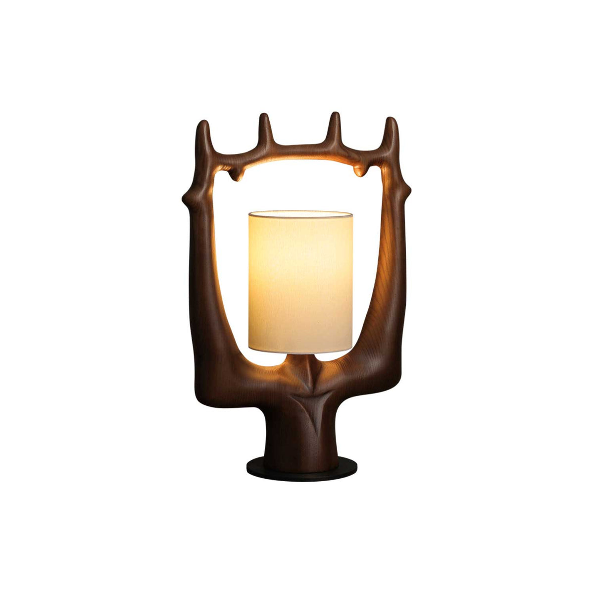 Roise Nature drewniana lampa stołowa
