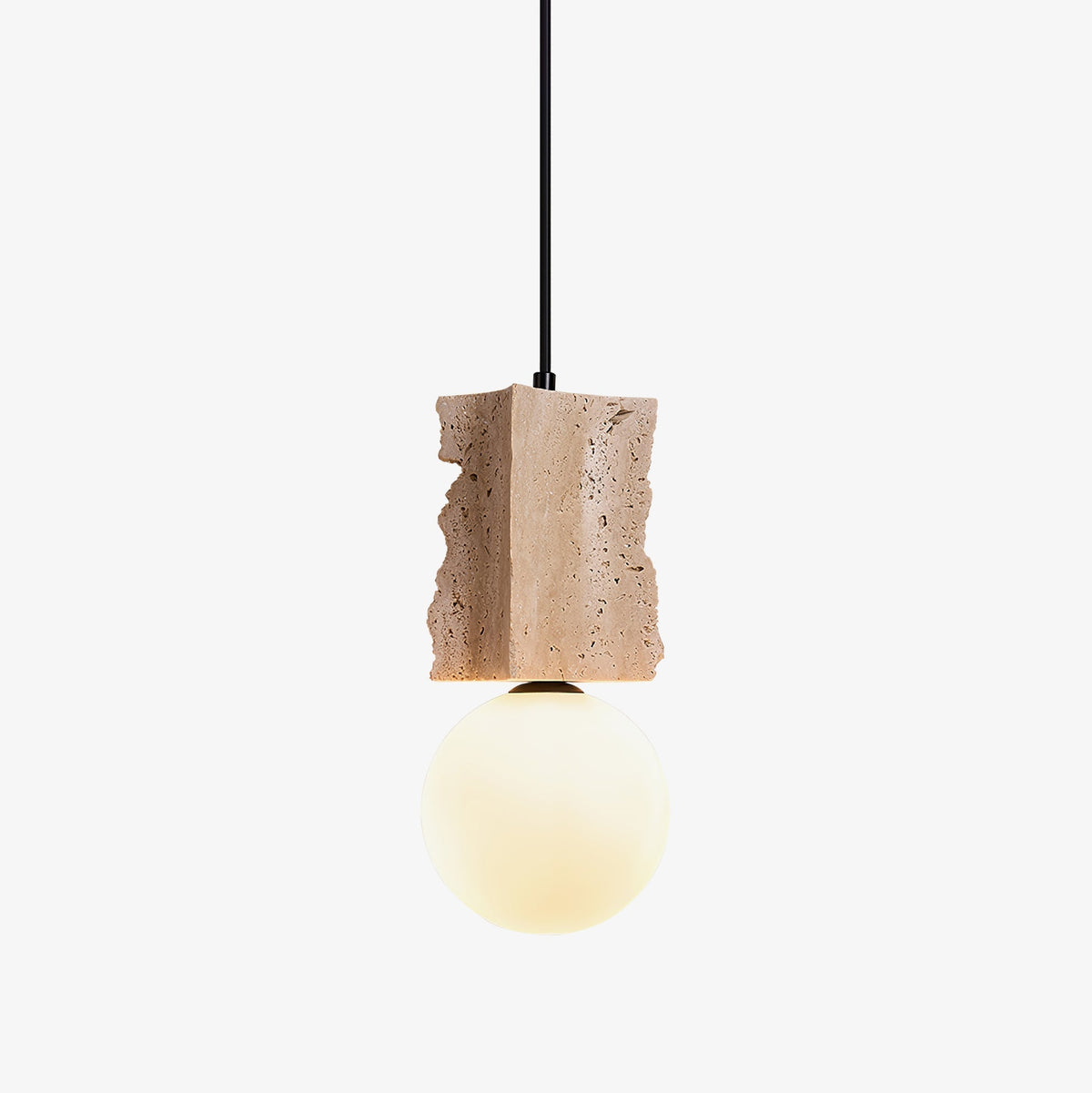 Travertine Raw Edge lampa wisząca