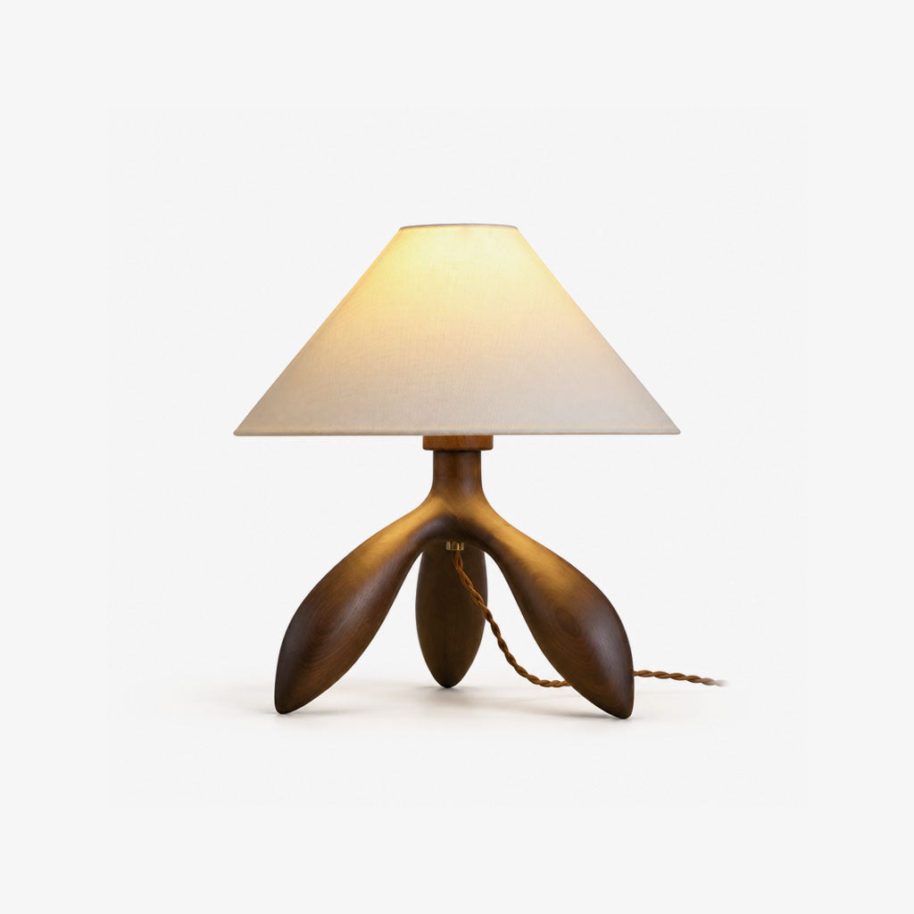 Vardencombe Lampa stołowa z drewna
