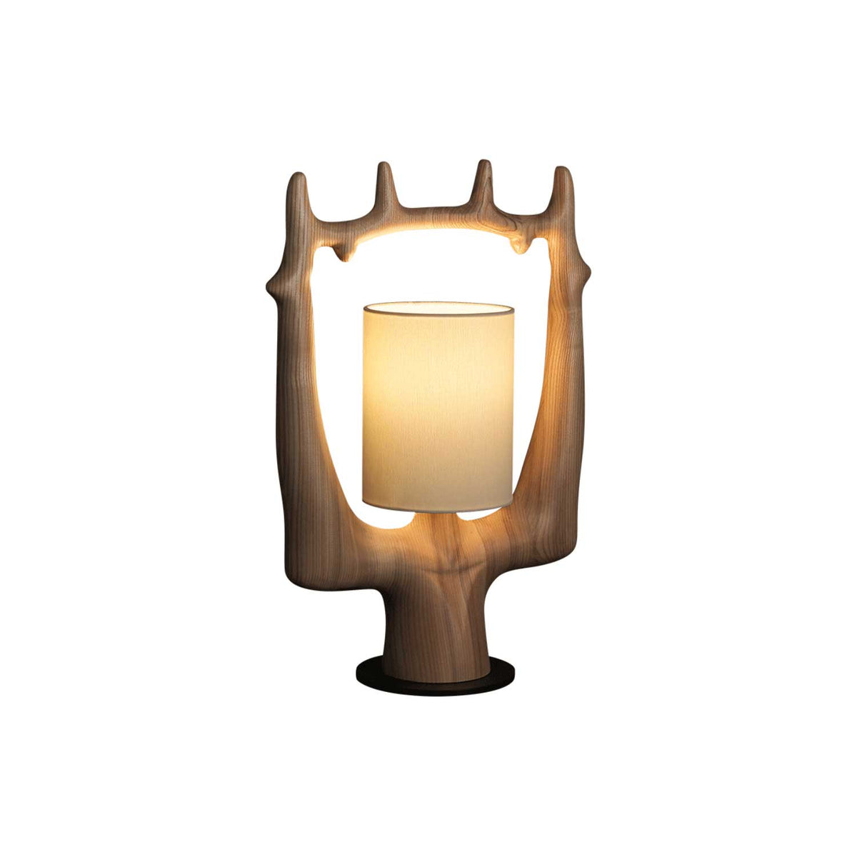 Roise Nature drewniana lampa stołowa