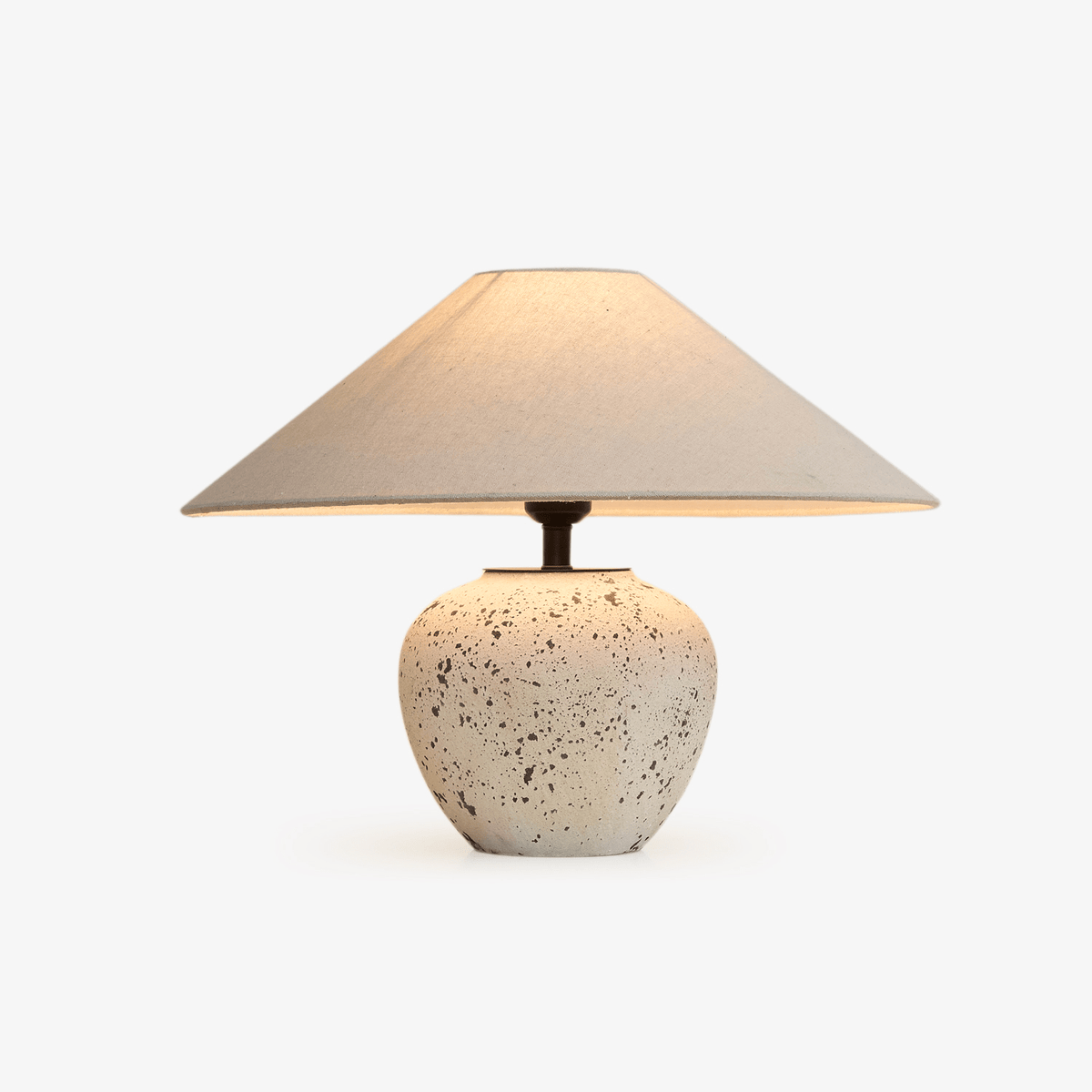 Lampa stołowa Ceramics Jar ze szkła