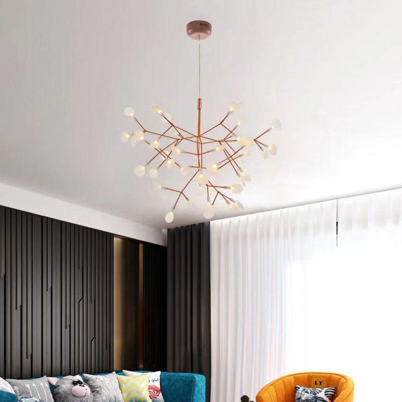 Lior żyrandol w stylu Art Deco Firefly Unikalny. Salon / Sypialnia