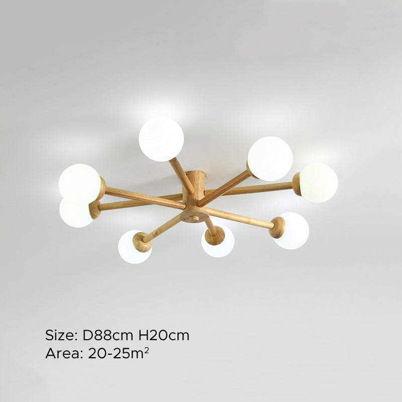 Muto lampa sufitowa z funkcją ściemniania 6/8 rozeta