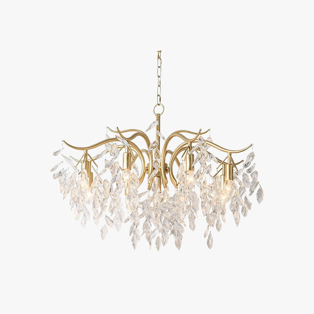Kristy Luxury Wisteria Flower kryształowy żyrandol