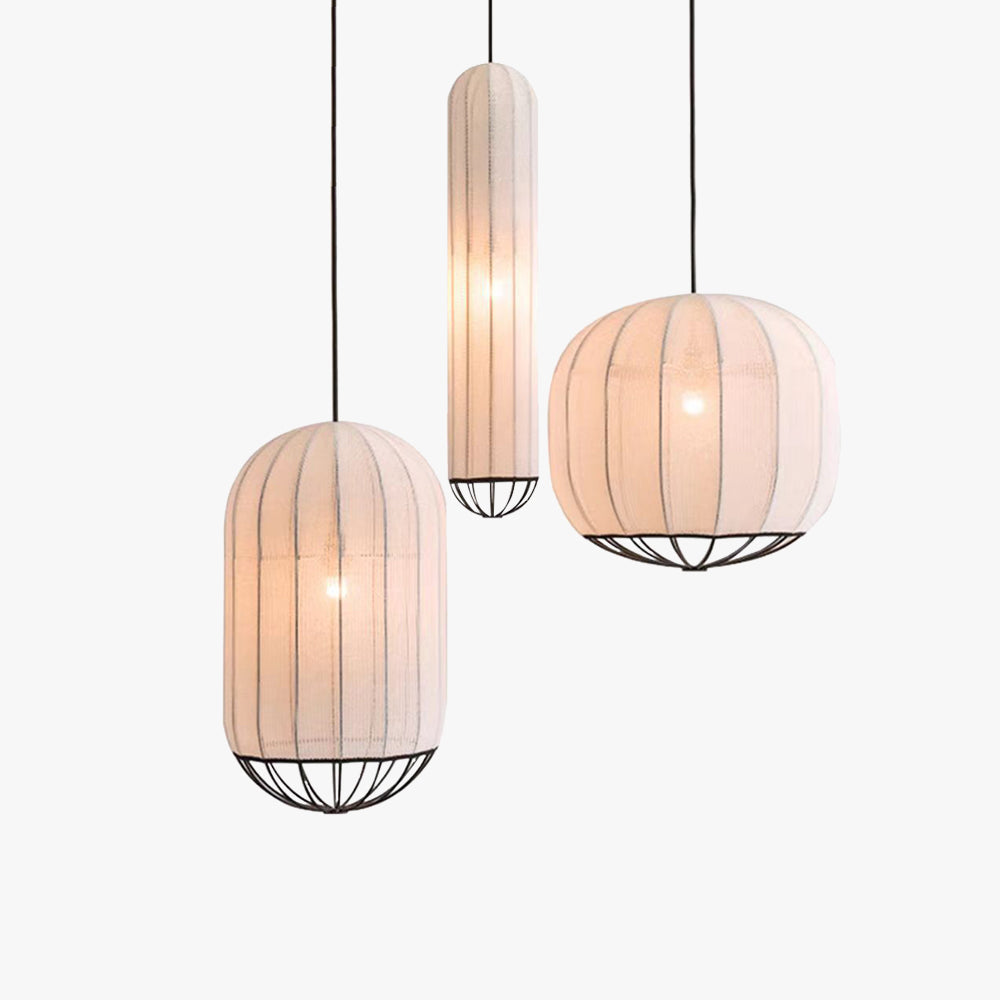 Ritta lampa wisząca, płócienna