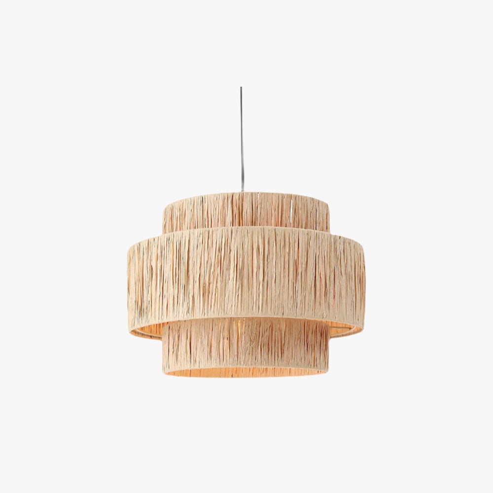 Muto Rattan lampa wisząca w stylu rustykalnym boho 3