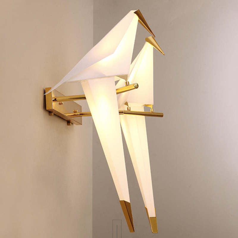 Kinkiet ptak vintage/styl Art-Déco / sypialnia