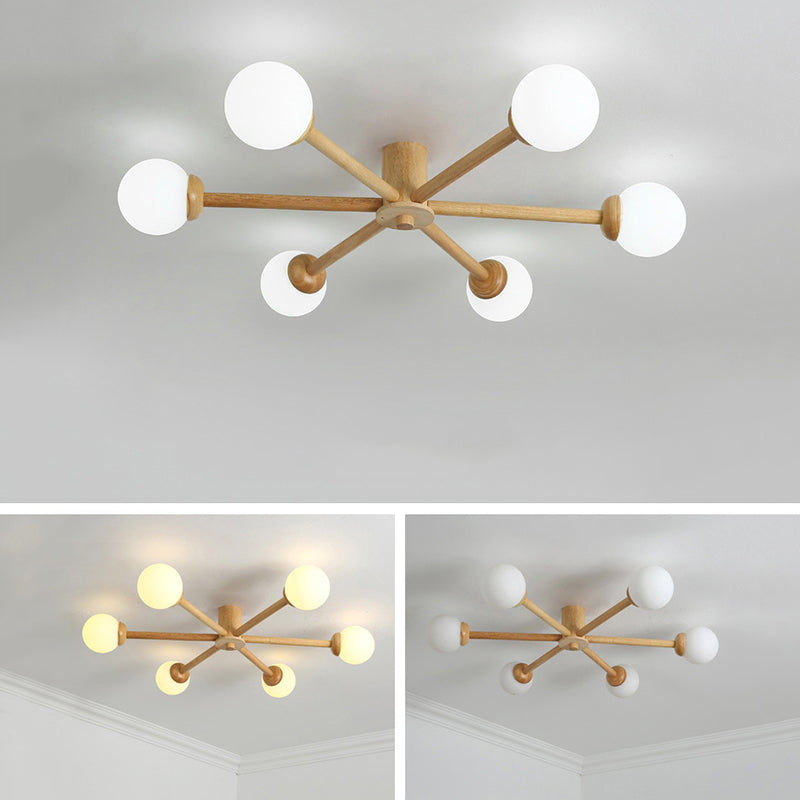 Muto lampa sufitowa z funkcją ściemniania 6/8 rozeta