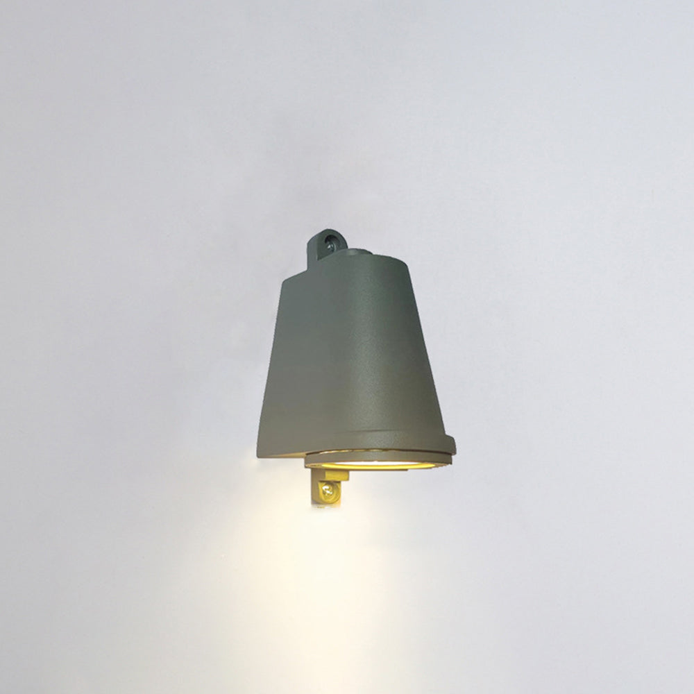 Ray Industrial Metal Bell Shaped wewnętrzny kinkiet, czarny/szary/miedziany/aluminiowy