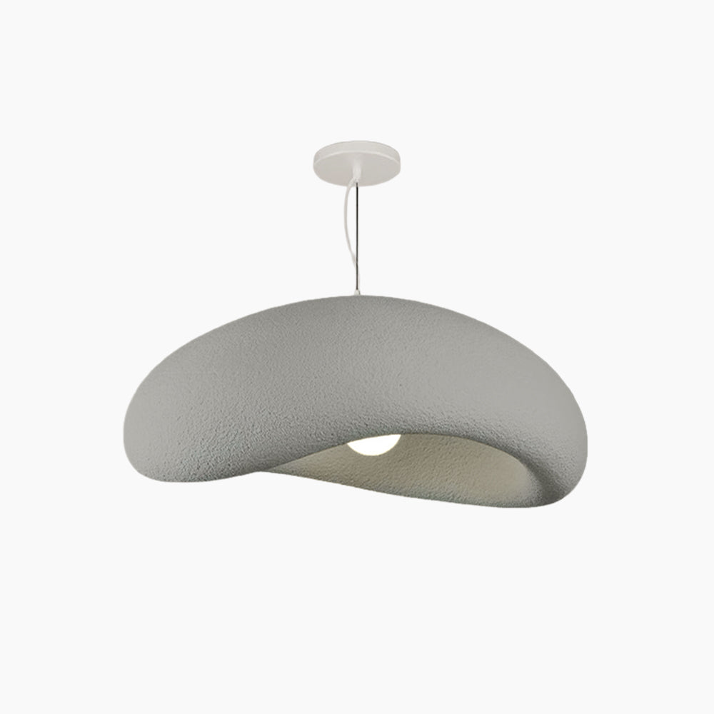 Avi minimalistyczna lampa wisząca w kształcie kamyka, kolor: szary