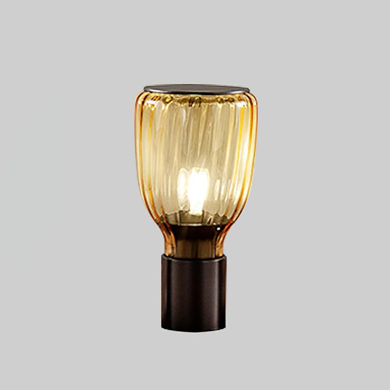 Vathayra lampa stołowa ze szkła