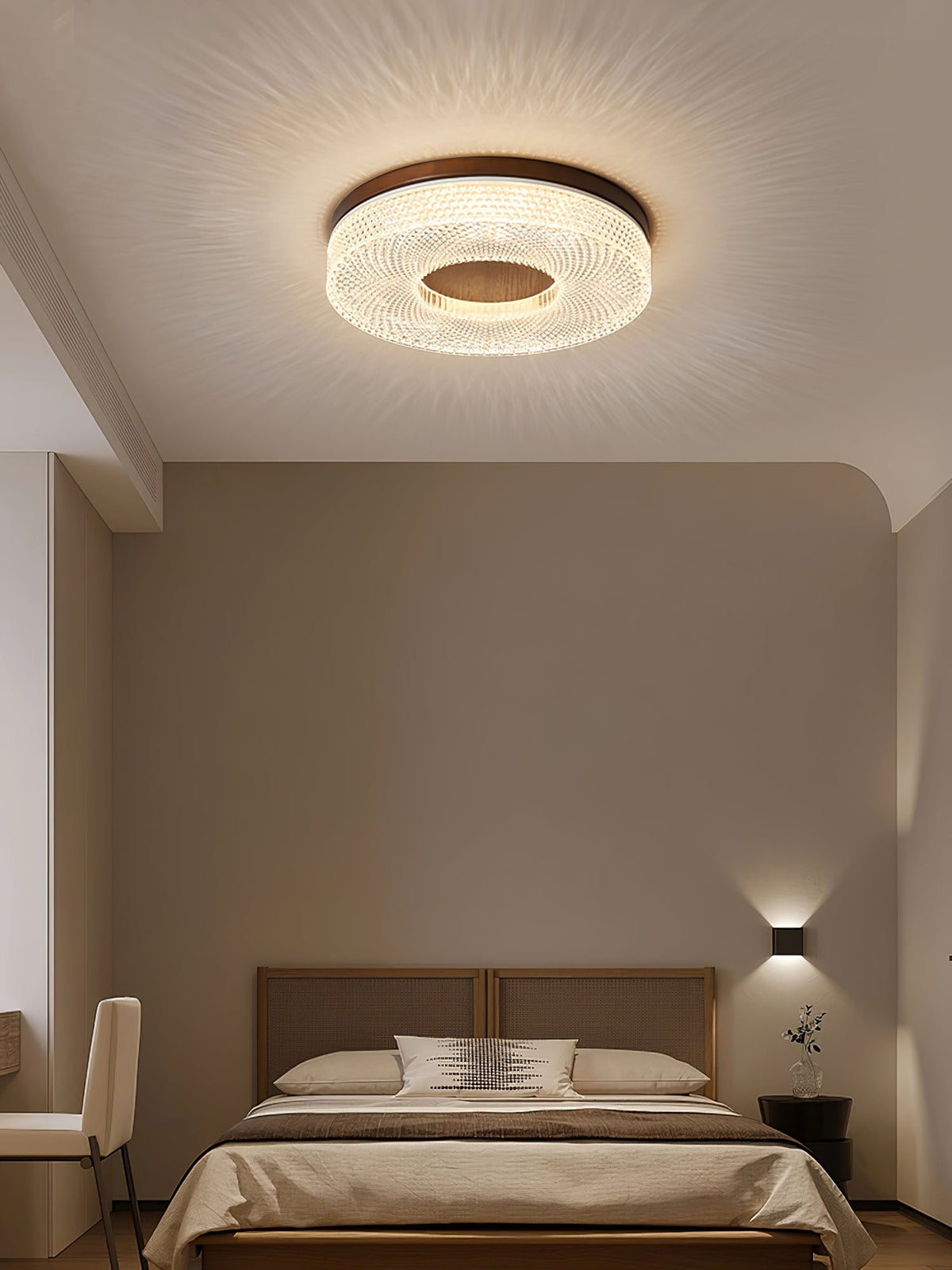 Nirinelle lampa sufitowa z pierścienia akrylowego nowoczesna minimalistyczna