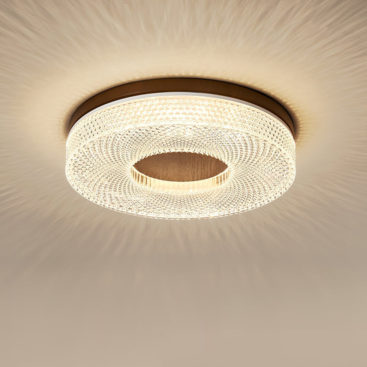 Nirinelle lampa sufitowa z pierścienia akrylowego nowoczesna minimalistyczna