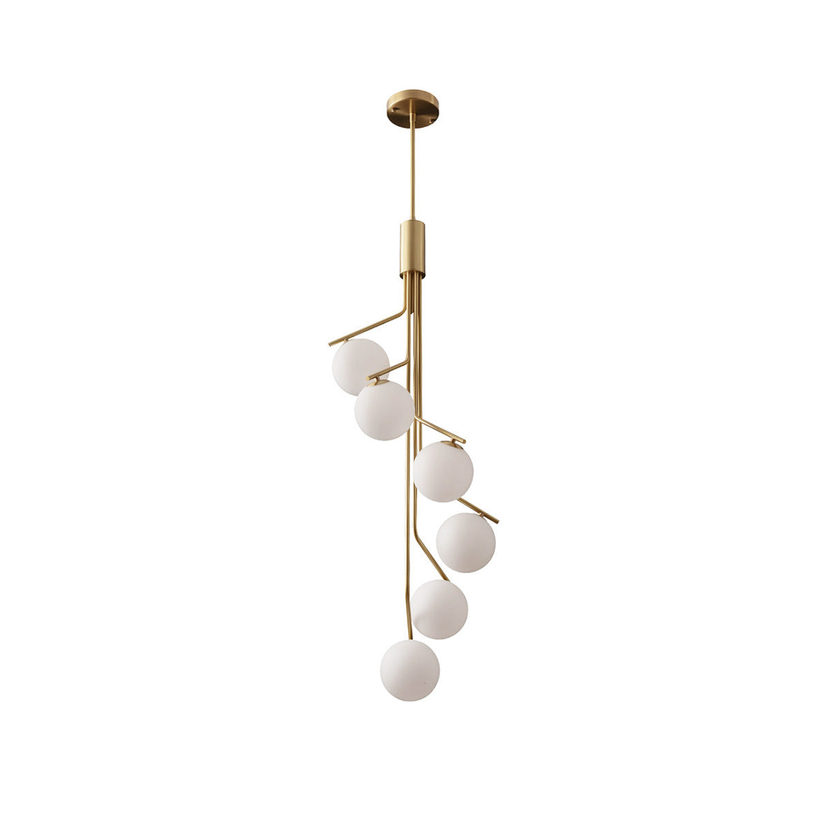 Ageet nowoczesna minimalistyczna lampa wisząca ze szkła