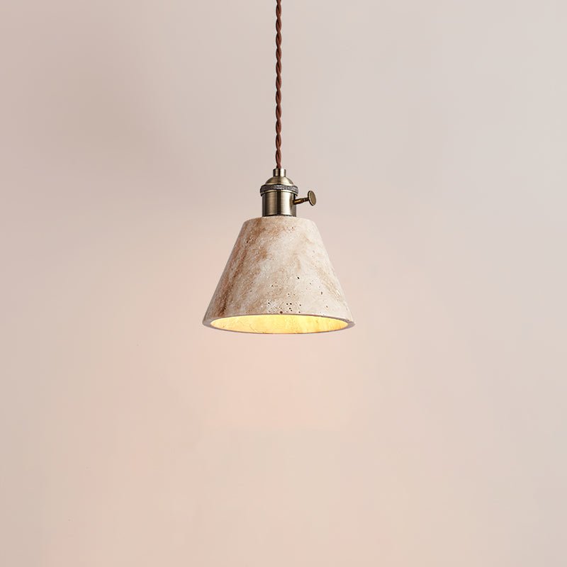 Qisk Travertine lampa wisząca