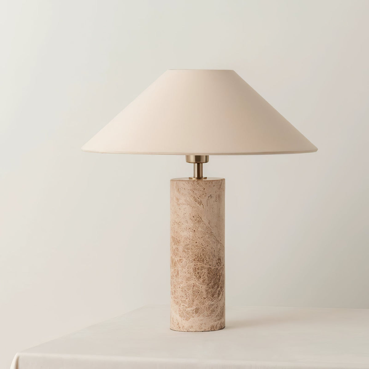 Lampa stołowa Peterielle nowoczesna ze marmuru
