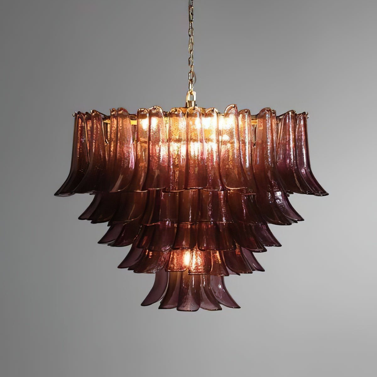 Amethyst Bloom żyrandol