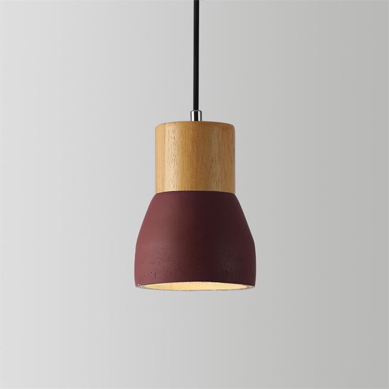 Concretis przemysłowa lampa wisząca z cementu