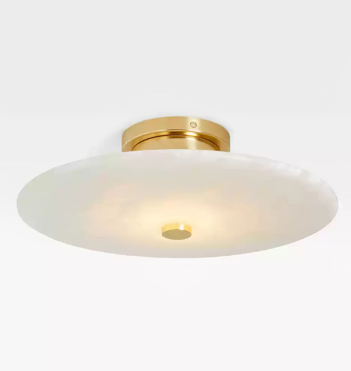 Clio Alabaster plafon lampa sufitowa montowana bezpośrednio