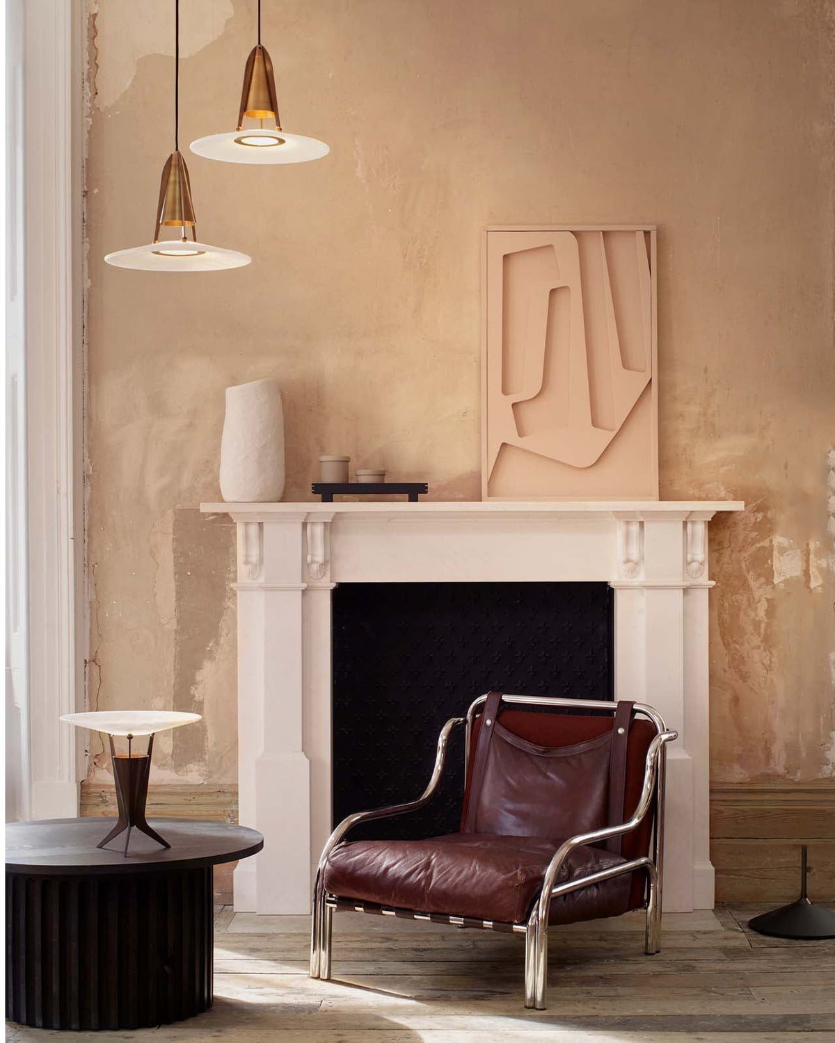Halen lampa wisząca Alabaster Fusion