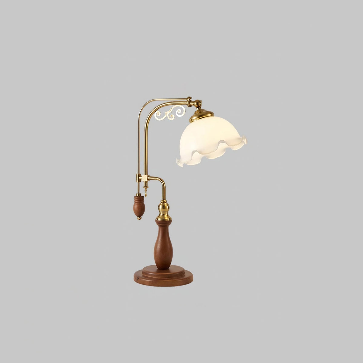Chateau Arch Curves lampa stołowa ze szkła