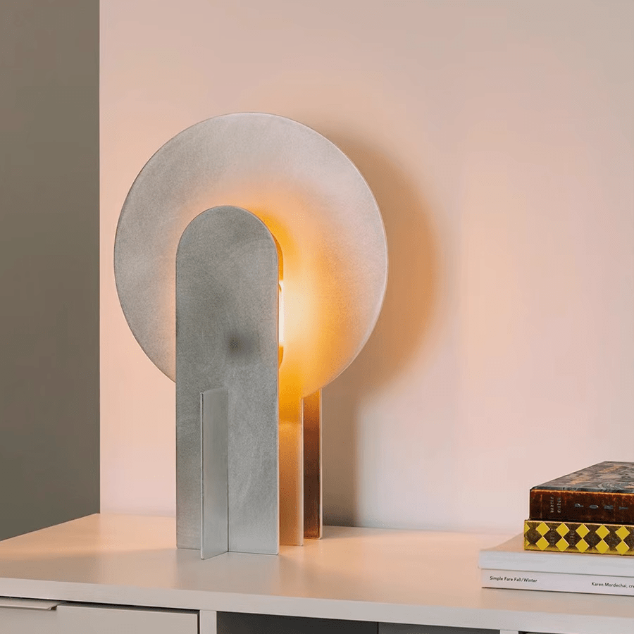 Solvique Arch Marble lampa stołowa