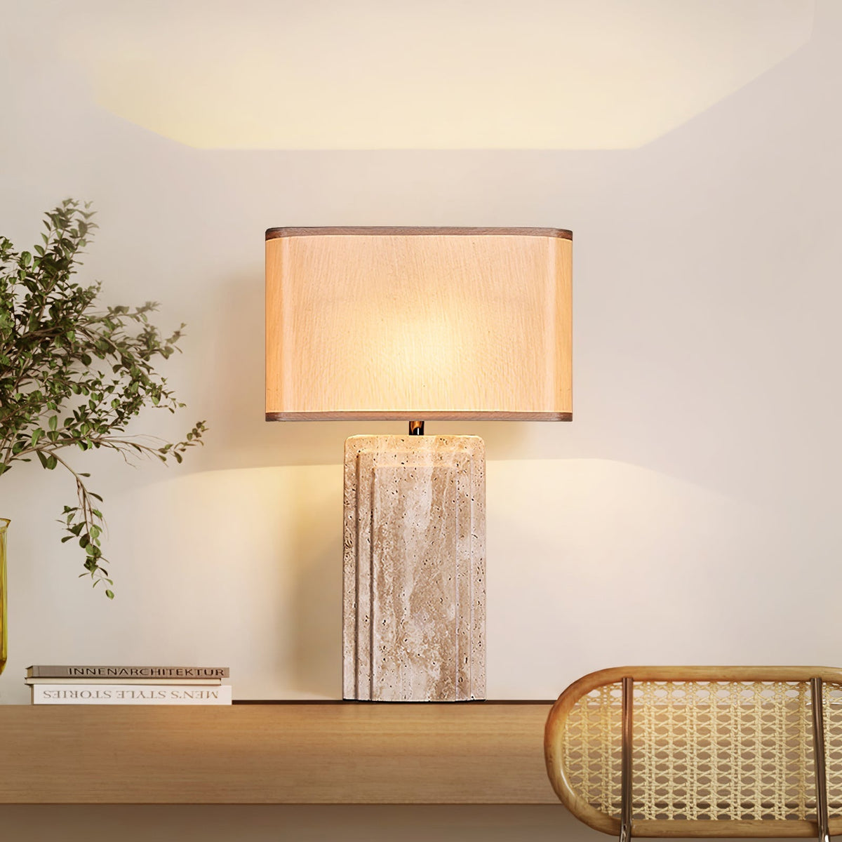 Cocare Travertine lampa stołowa
