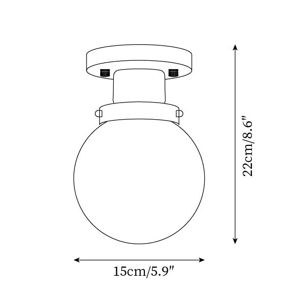 Rivelian lampa sufitowa