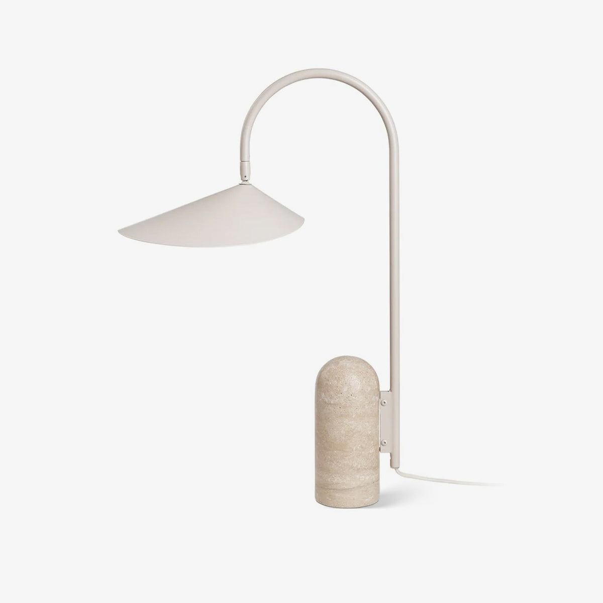 Lampa stołowa Selva Arc Leaf