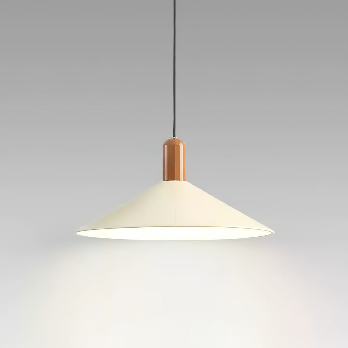 Lampa wisząca LED minimalistyczna stożkowa do kuchni i jadalni