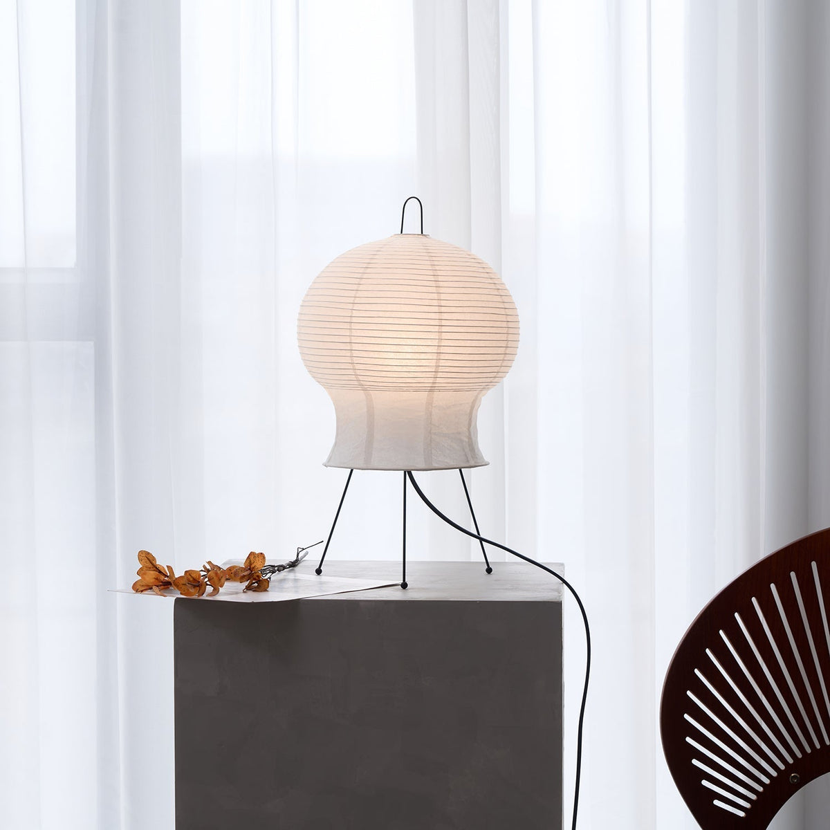 Lampa stołowa Selanaya ze szkła
