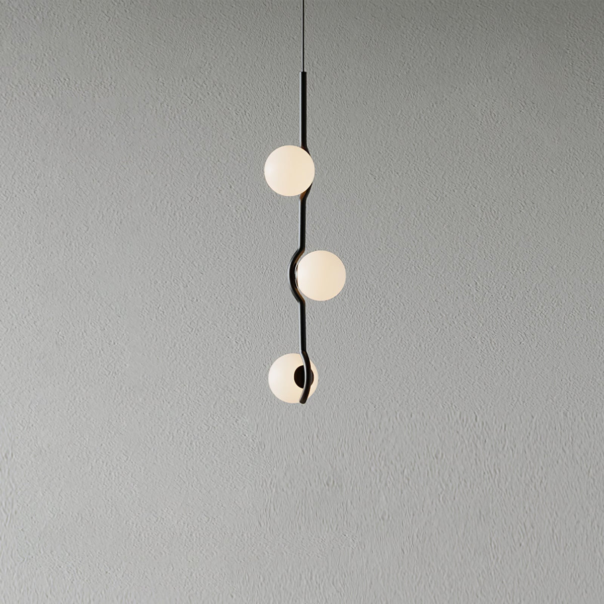 Bora minimalistyczna lampa wisząca ze szkła