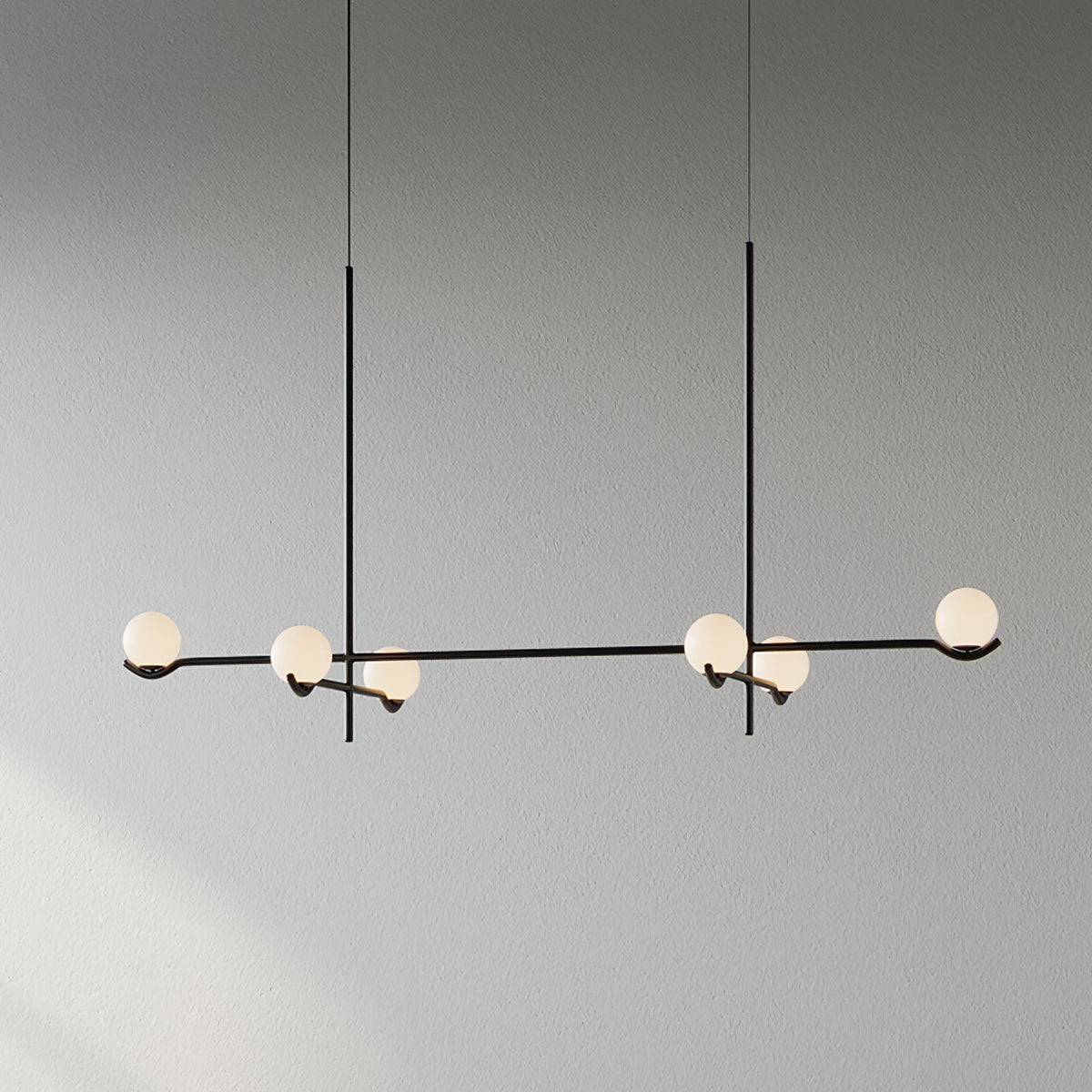 Bora minimalistyczna lampa wisząca ze szkła