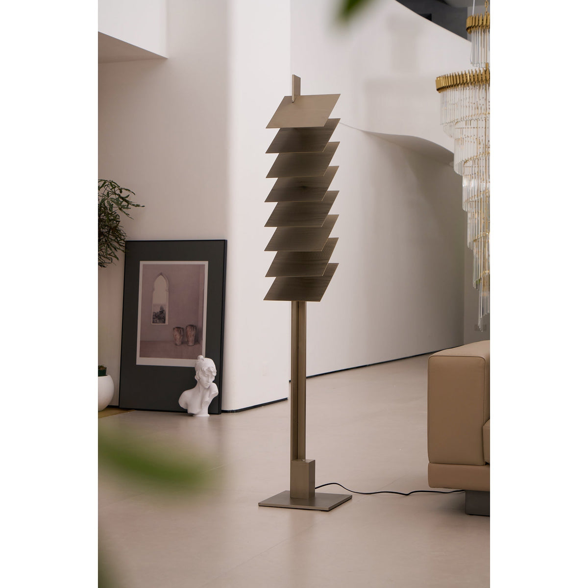 Virauena zewnętrzna lampa stojąca