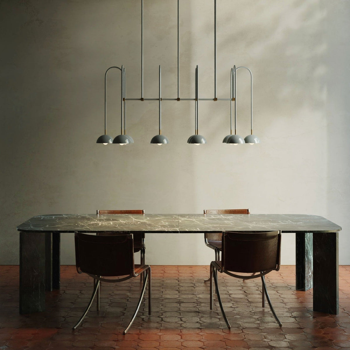Blikuvyh żyrandol w stylu vintage industrial z metalu