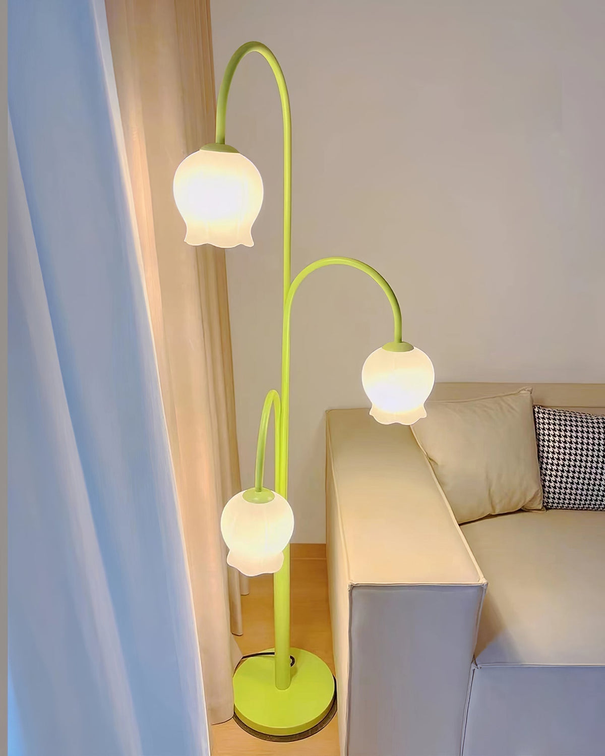 Lilic Orchid zewnętrzna lampa stojąca