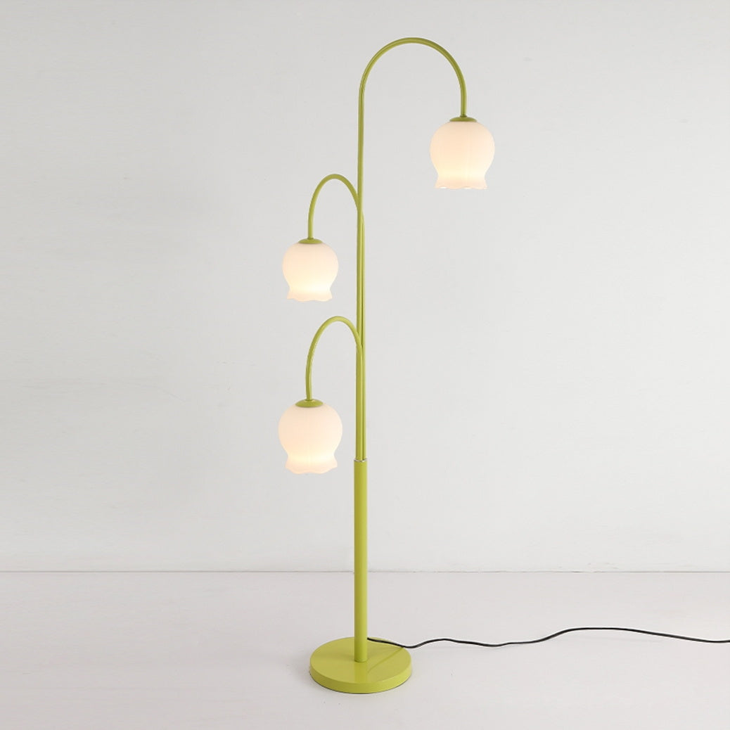 Lilic Orchid zewnętrzna lampa stojąca