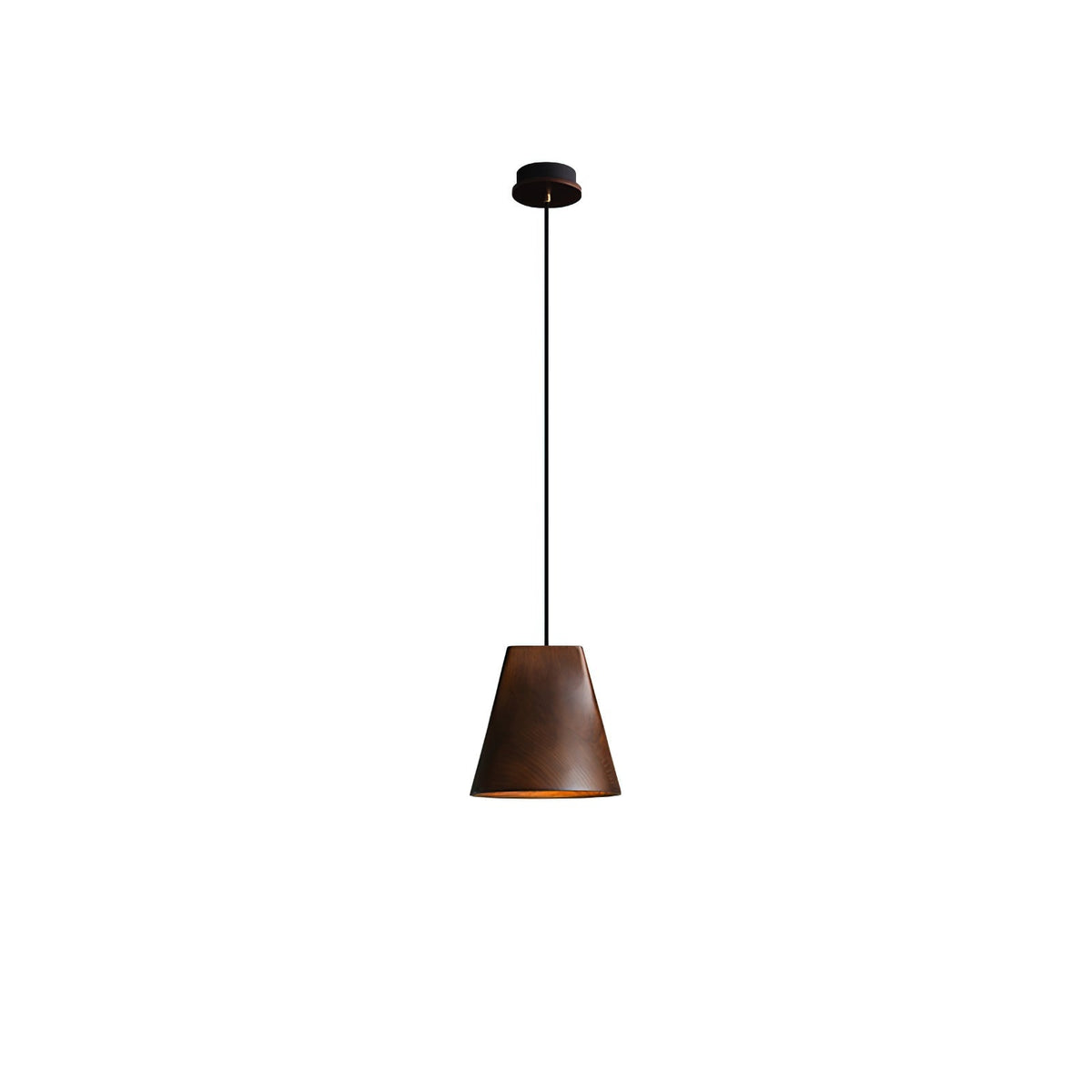 Ivarara asymetryczna drewniana lampa wisząca