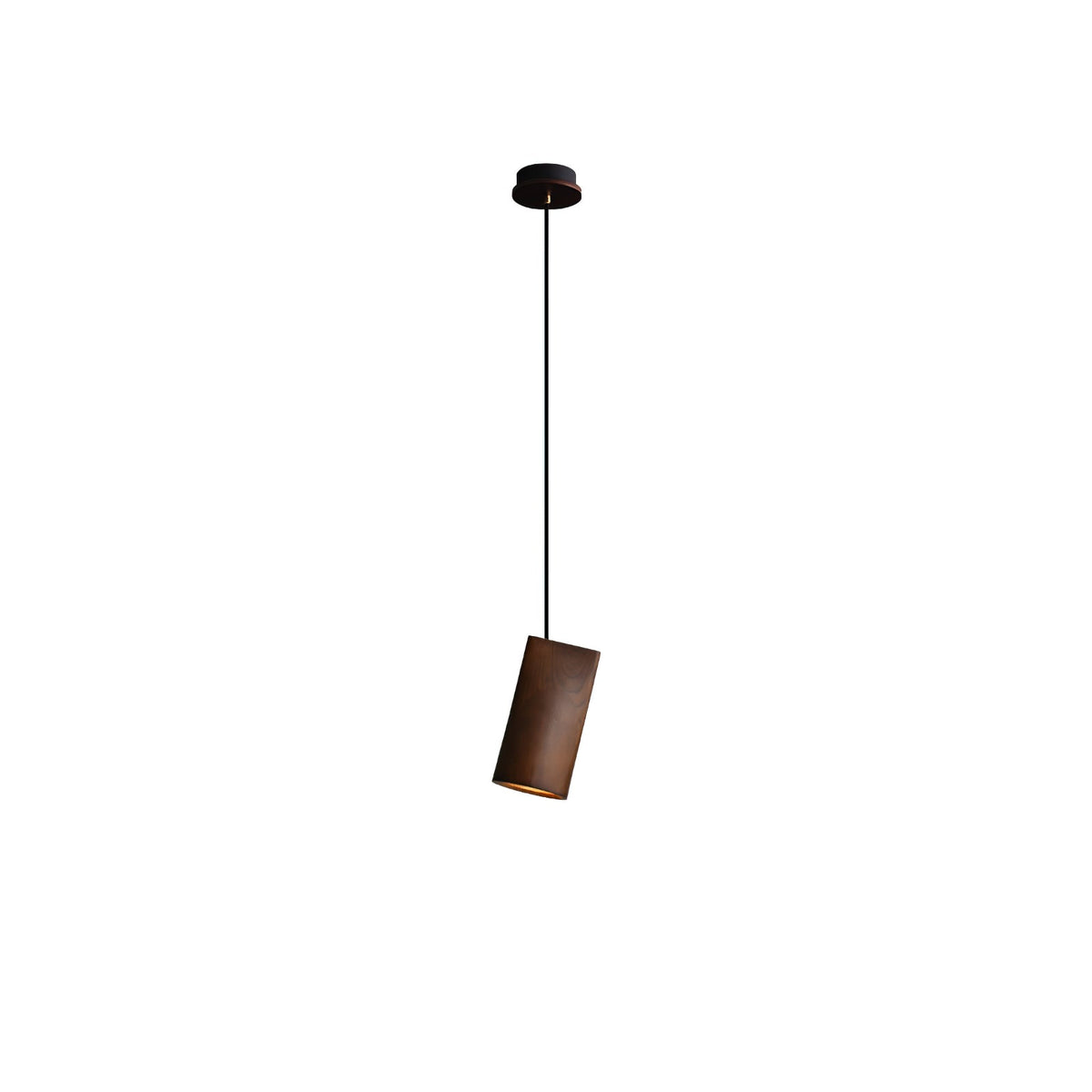 Ivarara asymetryczna drewniana lampa wisząca