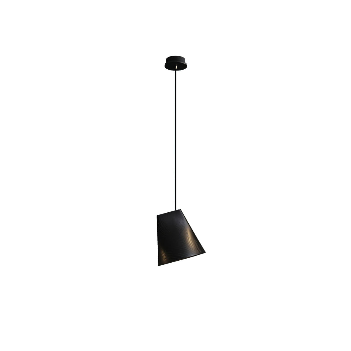 Ivarara asymetryczna drewniana lampa wisząca