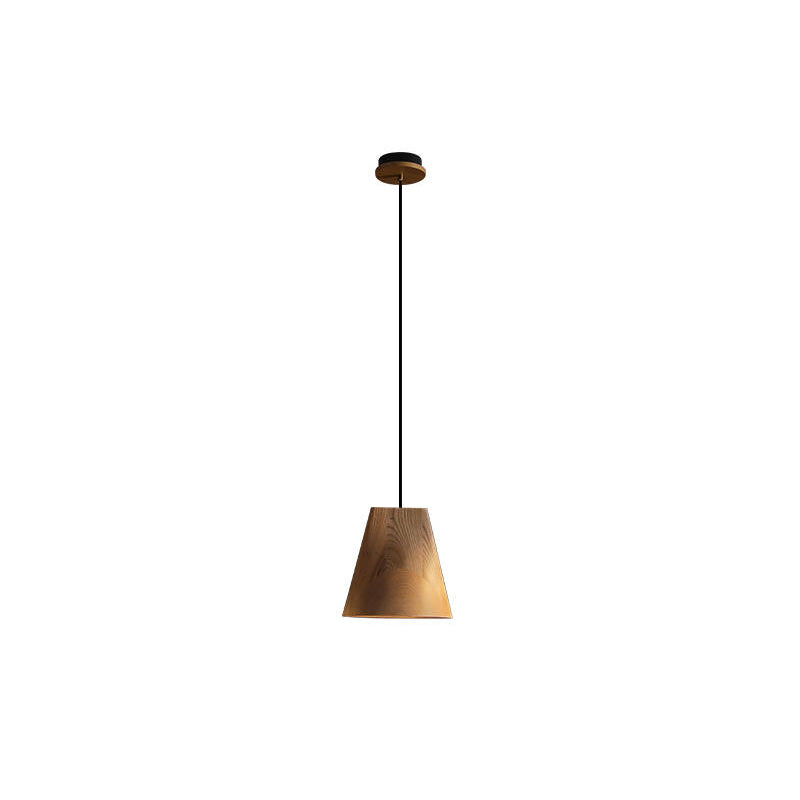 Ivarara asymetryczna drewniana lampa wisząca