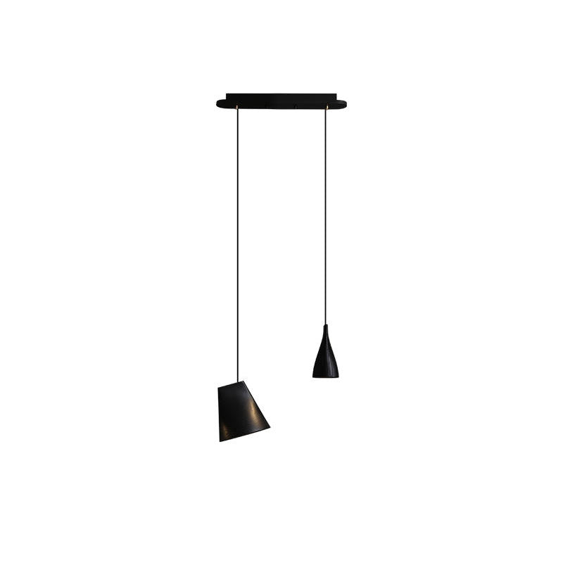 Ivarara asymetryczna drewniana lampa wisząca
