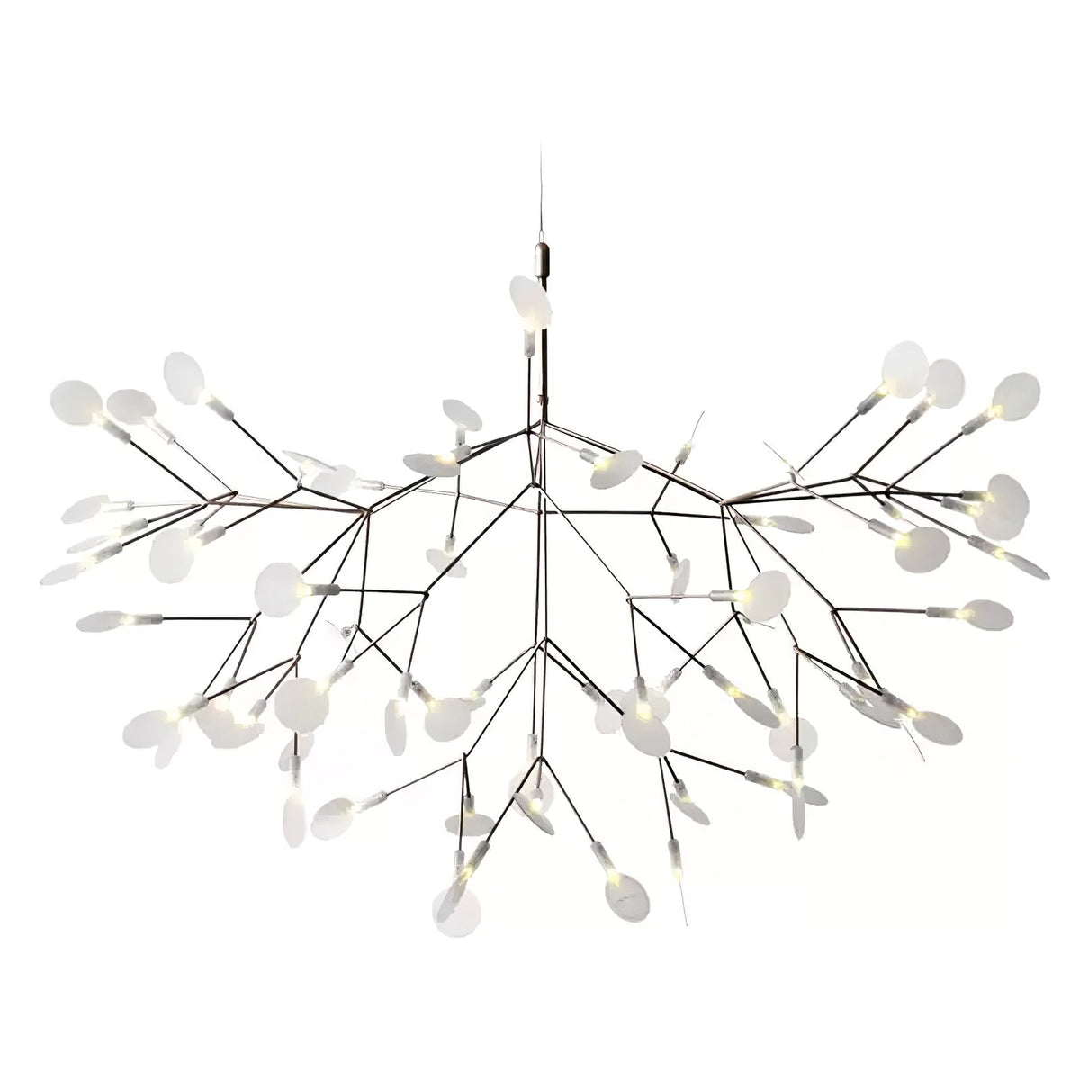 Czarny żyrandol Firefly LED