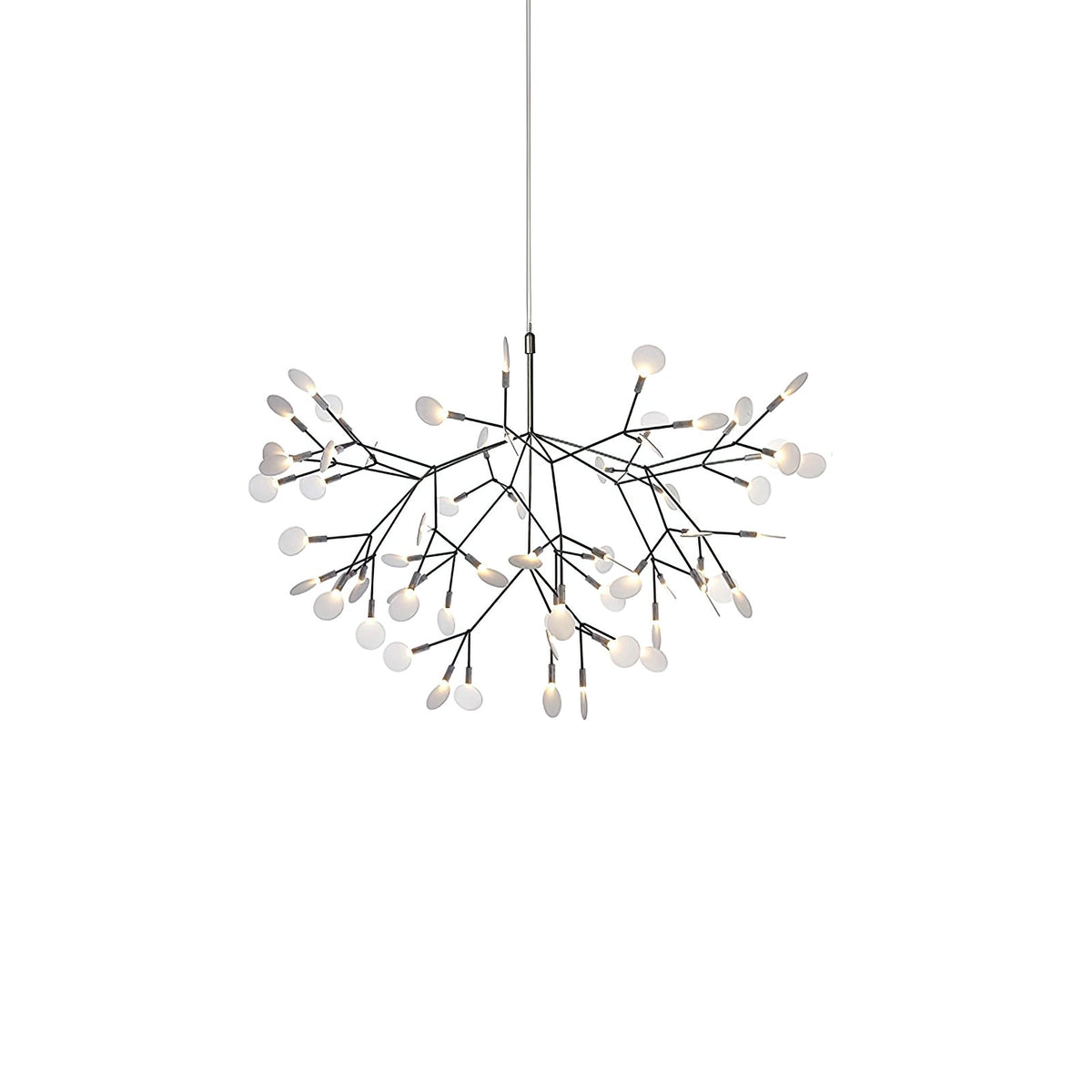 Czarny żyrandol Firefly LED